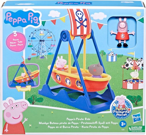Peppa pig pirate ride playset - pig,