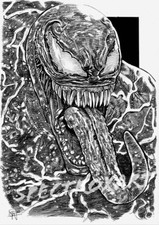 MARVEL ORIGINAL ART "Venom" by