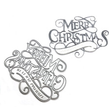 Merry Christmas Metal Cutting