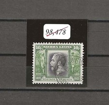 SIERRA LEONE 1933 SG 179 USED