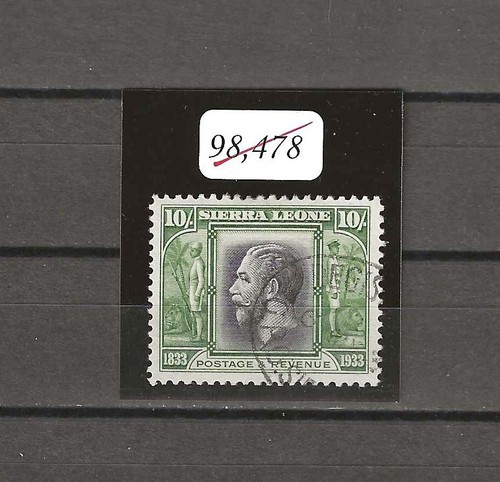 Sierra leone 1933 - sierra, sg