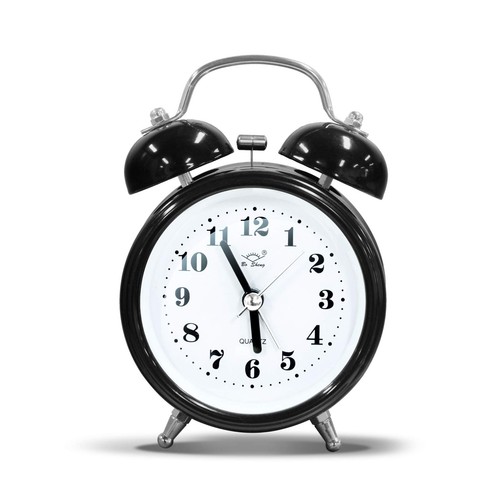 Twin bell loud alarm clock - twin,