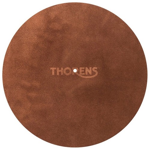 Thorens leather platter mat - leather,
