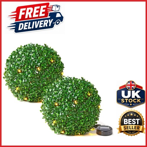 28cm green topiary balls - balls, with