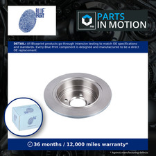 2x Brake Discs Pair Solid fits