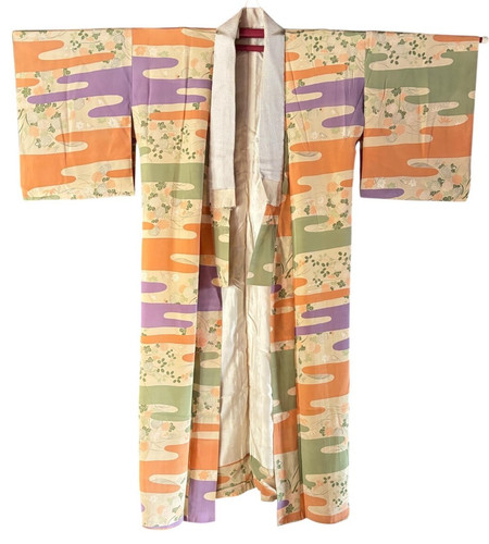 1950s vintage japanese silk - 1950s,