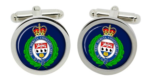 West mercia police cufflinks - mercia,