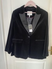 VELVET TUX BLAZER ( Ladies