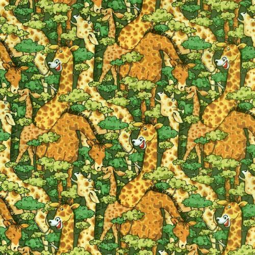 Fat quarter jungle jam - fat,