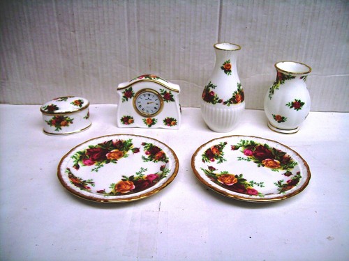 Six royal albert old country - old,