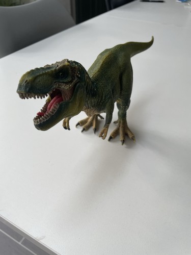 Schleich green rex figure - ,