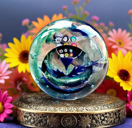 Caithness glass paperweight - caithness,