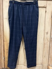 Men’s Zara Checked Navy Blue