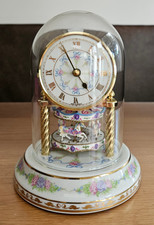 VGC Porzellan Arzberg Manufaktur - Germany- Carousel Clock Franklin Mint