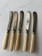 Vintage 5 Butter Knives no Box