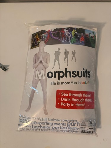 Morphsuits white full - full, body