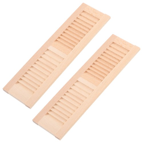 Wooden miniature shutters - miniature, 2pcs