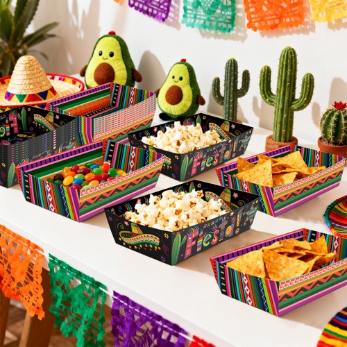 Mexican fiesta party tableware - mexican,
