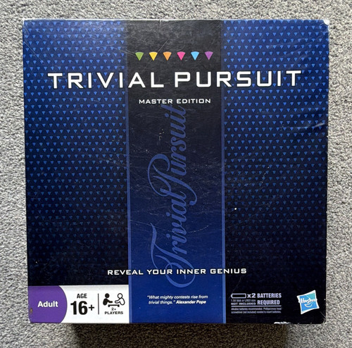 Hasbro trivial pursuit master - pursuit,