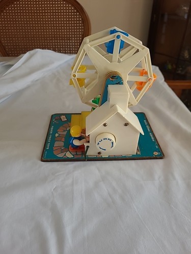 Vintage fisher price music box - fisher,
