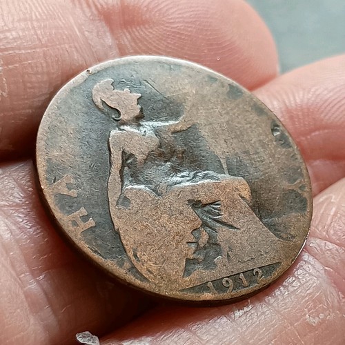King george halfpenny - halfpenny, 1912