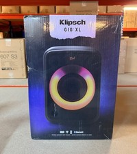 Klipsch GIG XL Portable Wireless Bluetooth Karaoke Party Speaker Lights Partybox