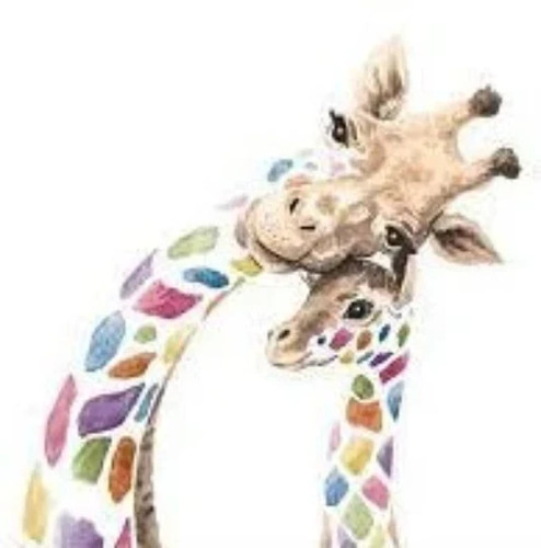 Giraffe cross stitch - (5),
