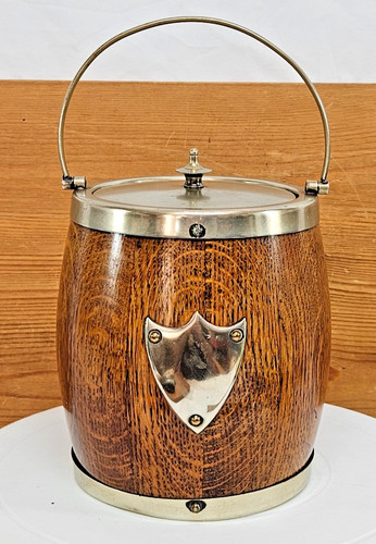 Antique victorian oak silver - antique,