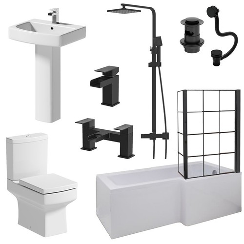Complete bathroom suite 1700 - 1700, l