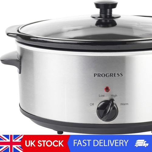 Oval slow cooker 3 heat - l,,