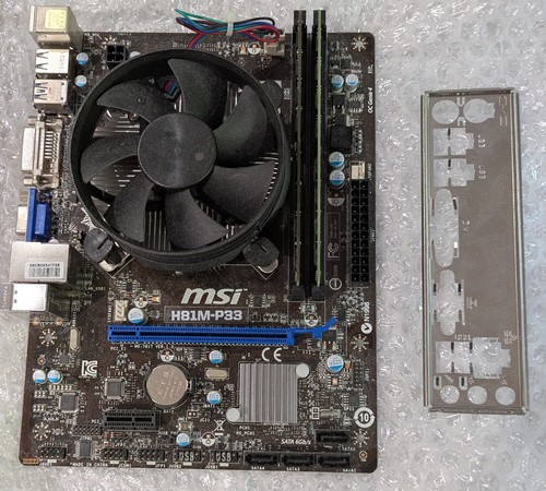 Msi h81m p33 - msi, motherboard