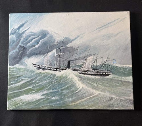 Original signed oil painting - signed,