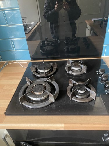 Built gas oven and - in,