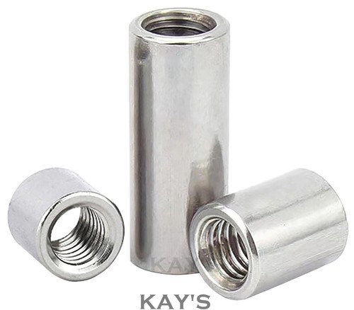 Threaded rod connectors - threaded, round