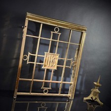 Rare Antique Brass Church