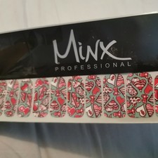 Pop heart  MINX PROFESSIONAL NAIL WRAPS NEW SALON QUALITY 