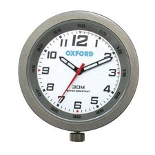 Oxford Analogue Clock Titanium