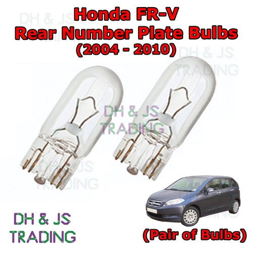 Fits honda rear number - honda, fr-v