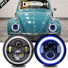 Combo 7" inch LED Headlights