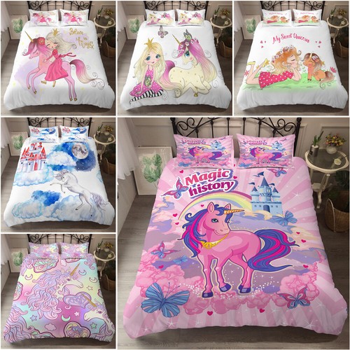 Princess unicorn doona quilt - princess,