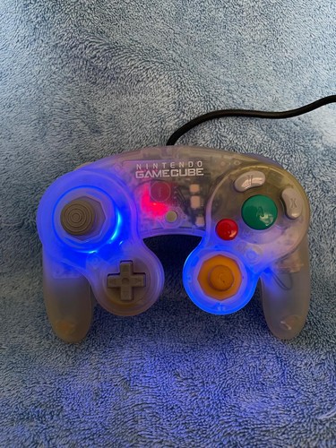Modded nintendo gamecube clear - nintendo,