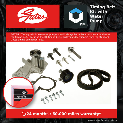 Timing belt water pump - belt,