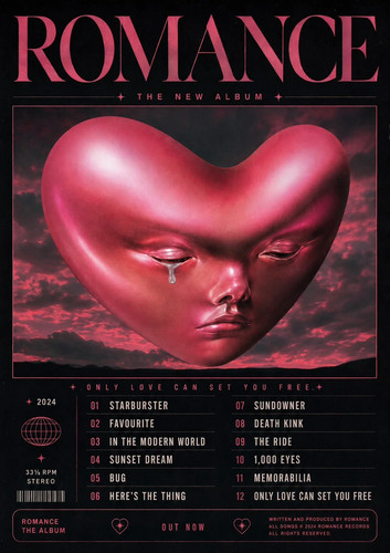 Fontaines romance poster - fontaines,