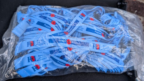 Blue lanyard royal british - blue,