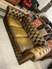 Saxon Chesterfield Tan Real