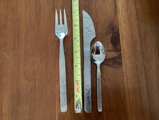 Retro stainless 6 place