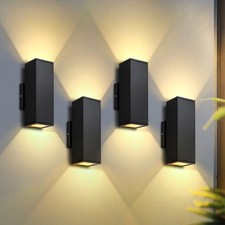 4 Pack LED 12W Wall Light
