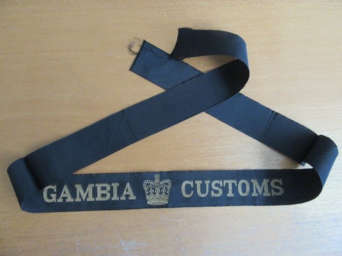 Gambia customs cap tally - customs,