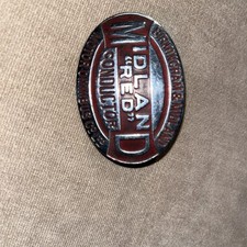 BIRMINGHAM & MIDLAND RED TRANSPORT BUS CAP BADGE CONDUCTOR Plus MIDLAND BADGE