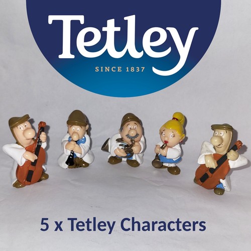 Vintage tetley tea folk - vintage,